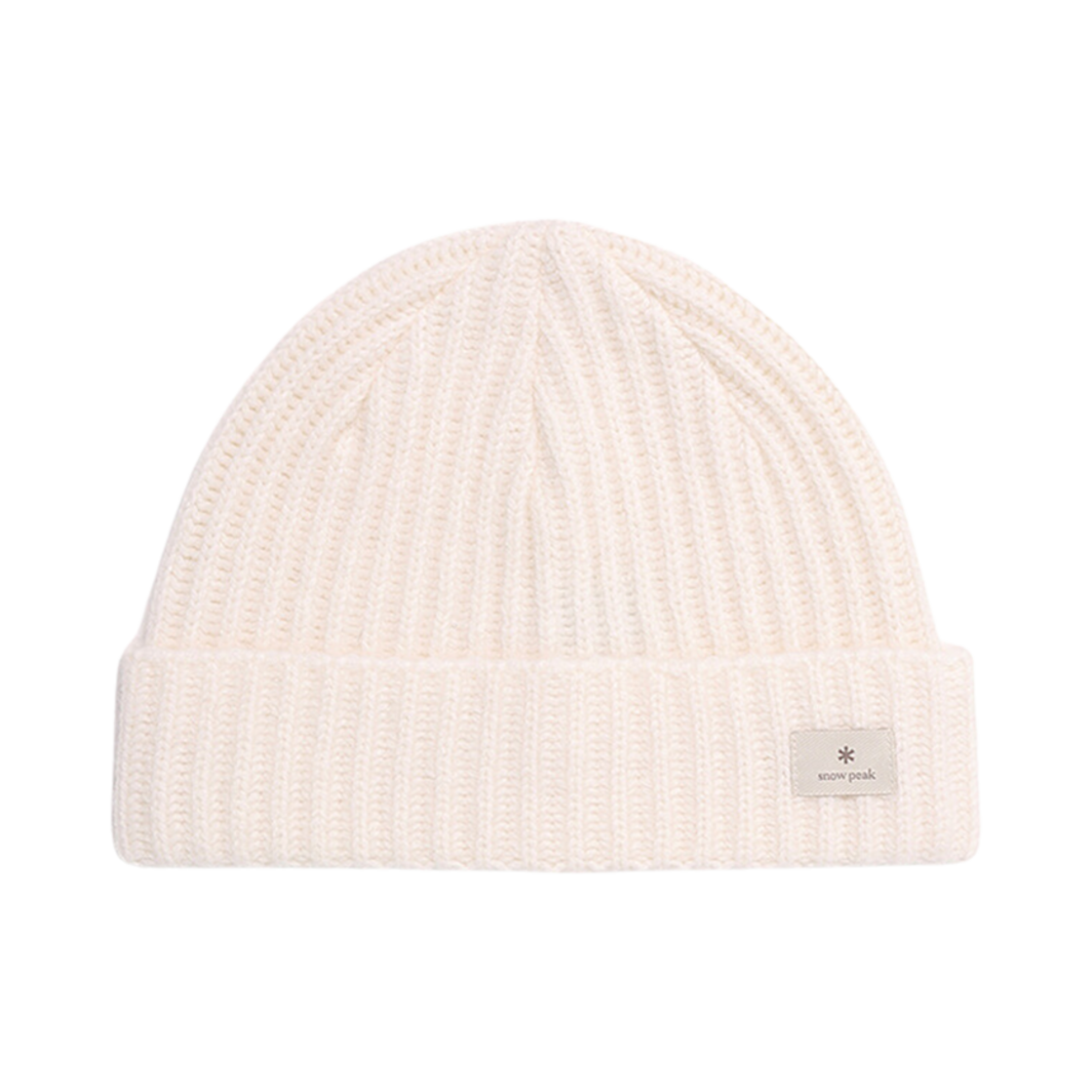 S24WWFKC60IV Snow Peak Premium Beanie Ivory
