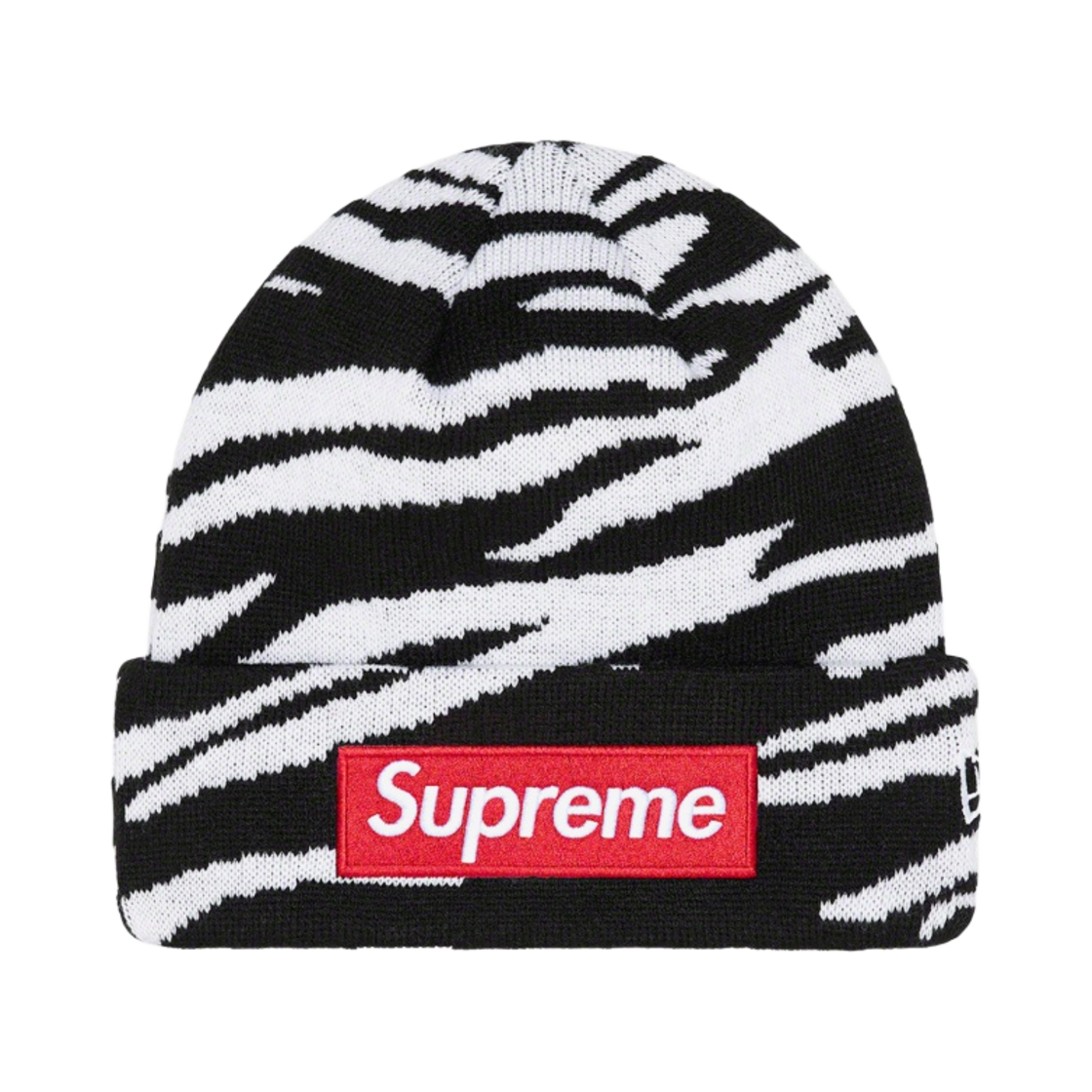 슈프림 뉴에라 박스로고 비니 지브라 - 22FW