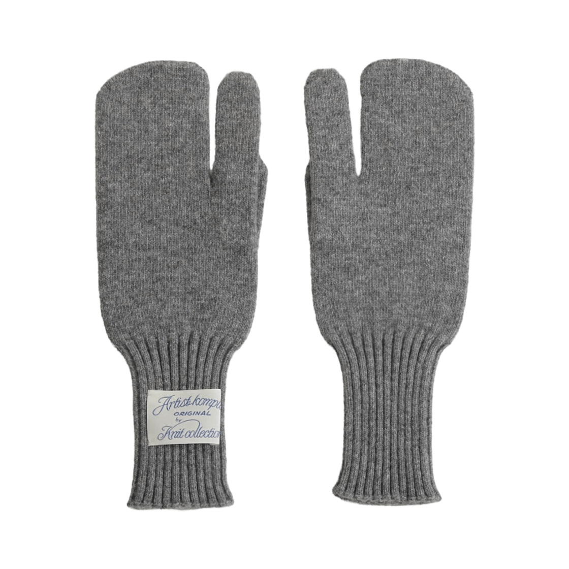 CU24XAC3-GROS Artist Komplex Merino Wool 3-Fingers Gloves Grey