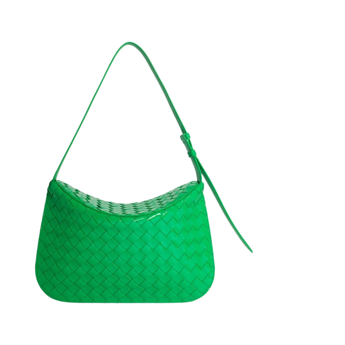 보테가 베네타 스몰 브러쉬드 레더 숄더 플랩백 패러킷(Bottega Veneta Small Brushed Leather Shoulder Flap Bag Parakeet) - 2