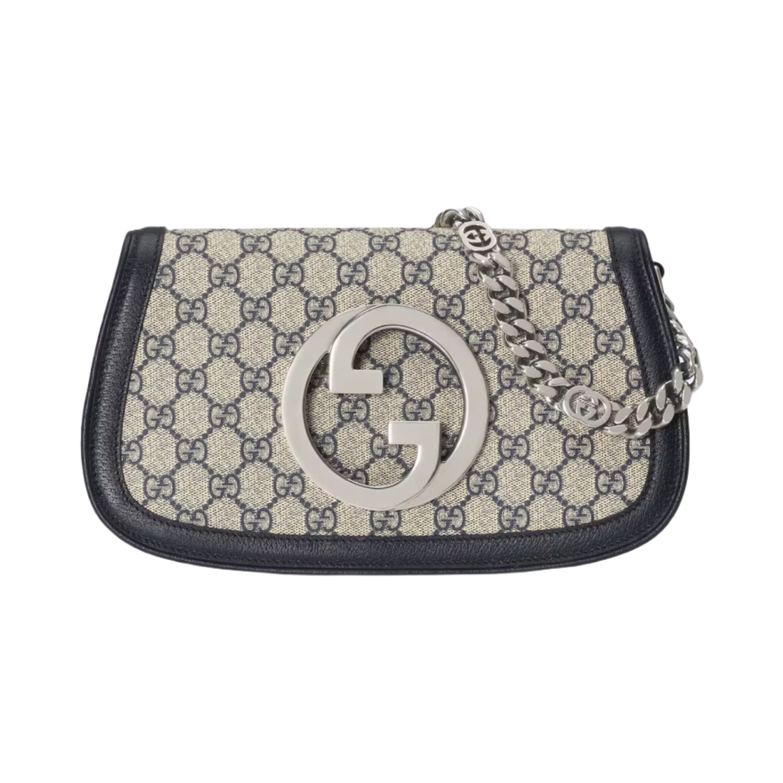구찌 블론디 숄더백 베이지 블루 슈프림(Gucci Blondie Shoulder Bag Beige Blue Supreme) - 1