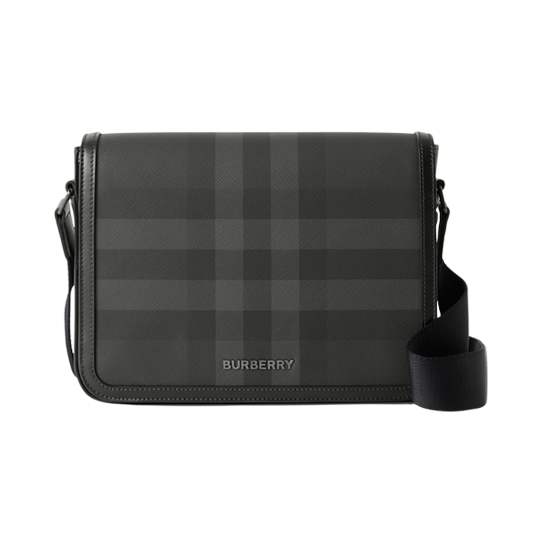 8072173 Burberry Small Alfred Messenger Bag Charcoal