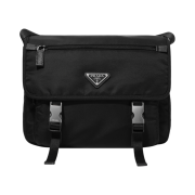Prada Tessuto Nylon Massenger Bag Black