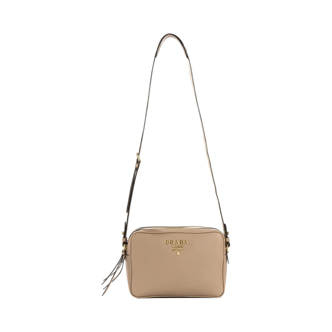 프라다 비텔로 호보 크로스바디백 베이지(Prada Vitello Hobo Crossbody Bag Beige)