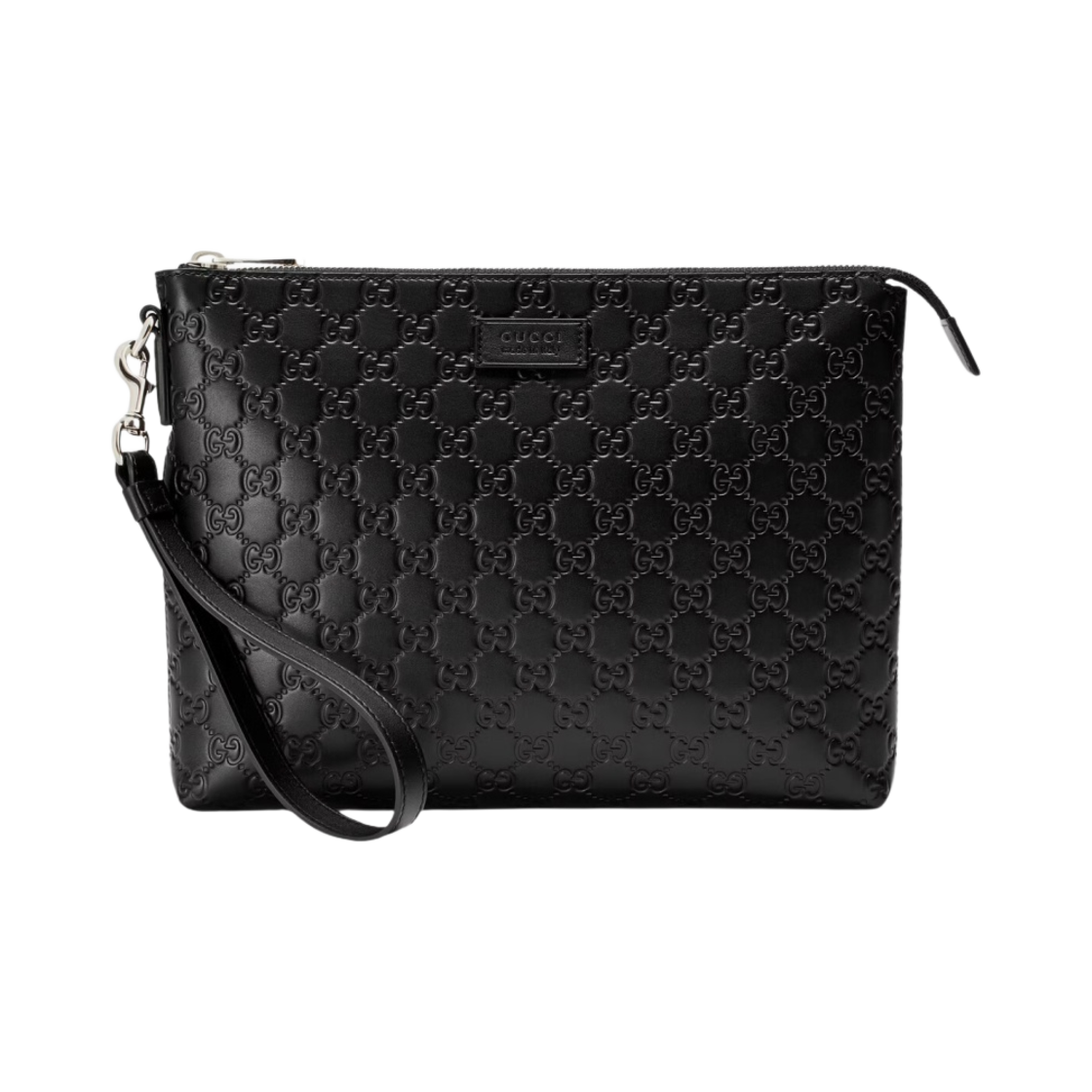 구찌 시그니쳐 소프트백 블랙