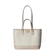 Gucci Ophidia Small Tote Bag Beige White