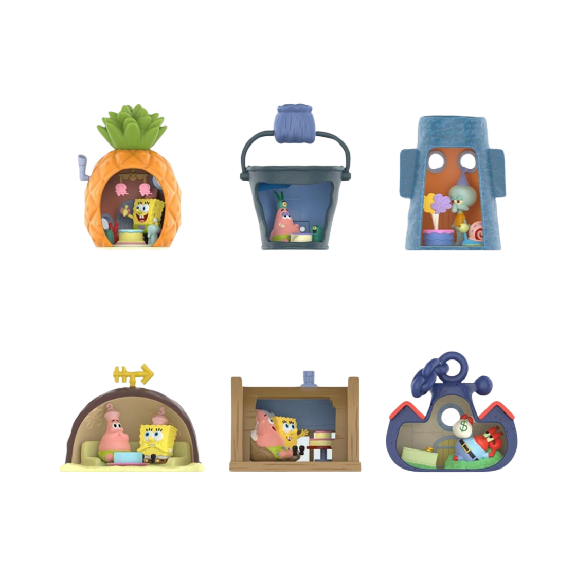 팝마트 네모바지 스폰지밥 카니발 애니버서리 시리즈 미개봉 랜덤박스 (6개입)(Pop Mart Spongebob Square Pants Carnival Anniversary Series Sealed Case (6 Blind Boxes)) - 2