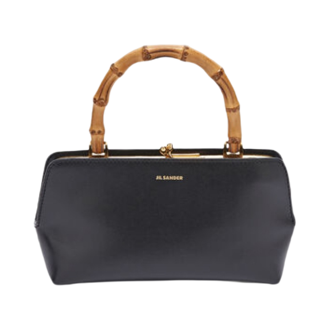 J07WD0029-P4866-001 Jil Sander Goji Bamboo Mini Bag Black