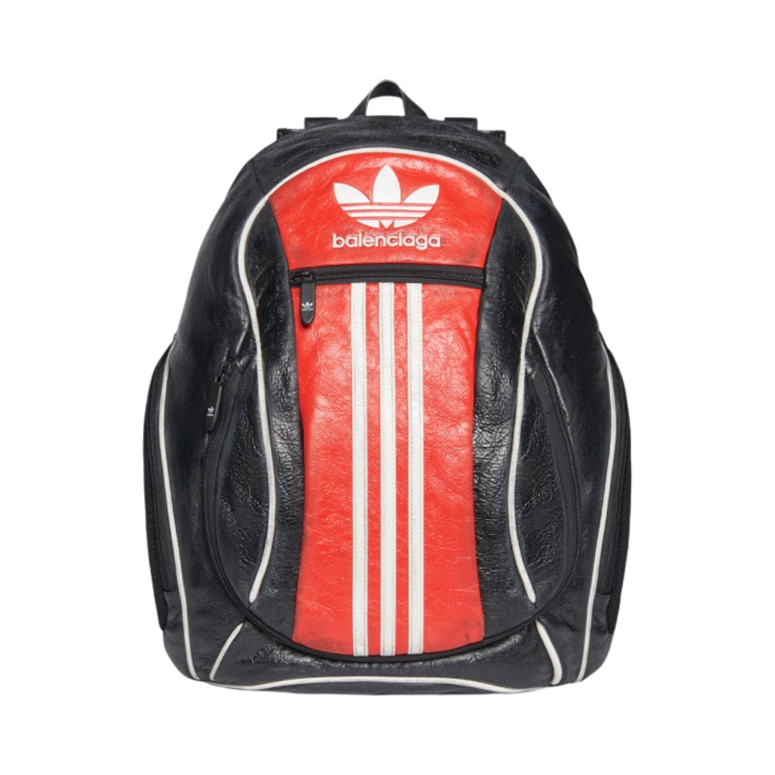 발렌시아가 x 아디다스 스몰 백팩 블랙 레드(Balenciaga x Adidas Small Backpack Black Red) - 1