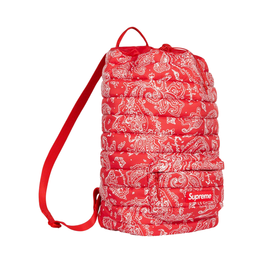 슈프림 퍼퍼 백팩 레드 페이즐리 - 22FW(Supreme Puffer Backpack Red Paisley - 22FW) - 2
