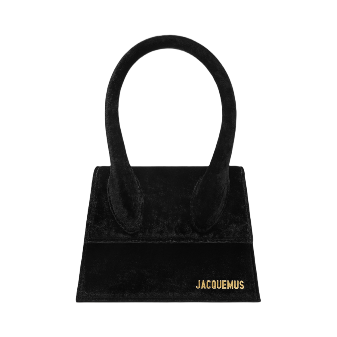 자크뮈스 르 치키토 모옌 시그니쳐 핸드백 블랙