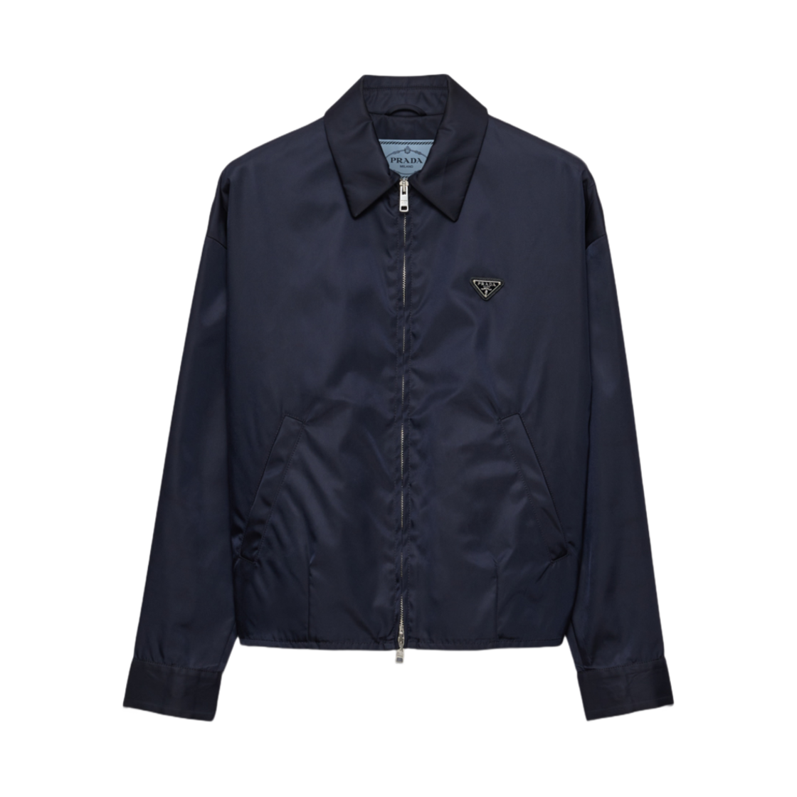 (W) 프라다 리나일론 블루종 자켓 블루