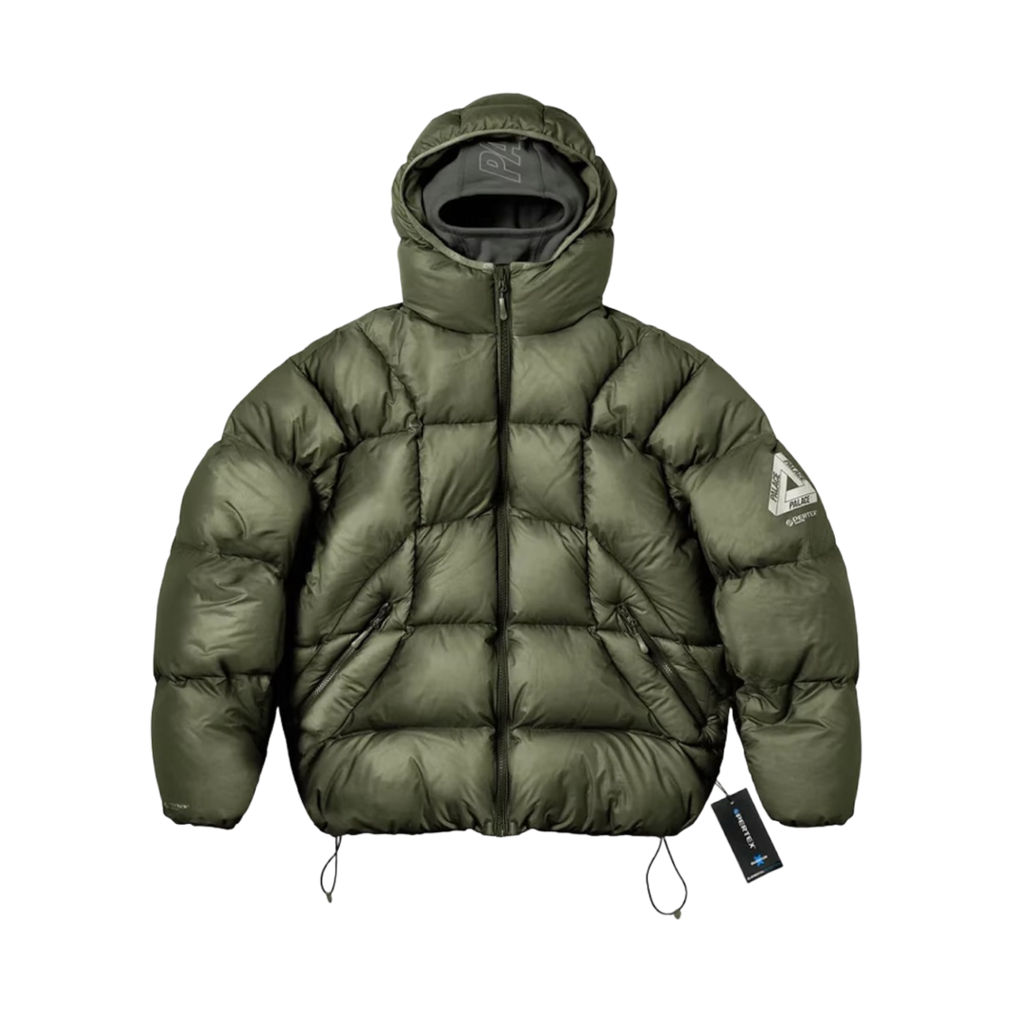 팔라스 퍼텍스 프로스트 발라클라바 푸파 올리브 - 22FW(Palace Pertex Frost Balaclava Puffa Olive - 22FW)