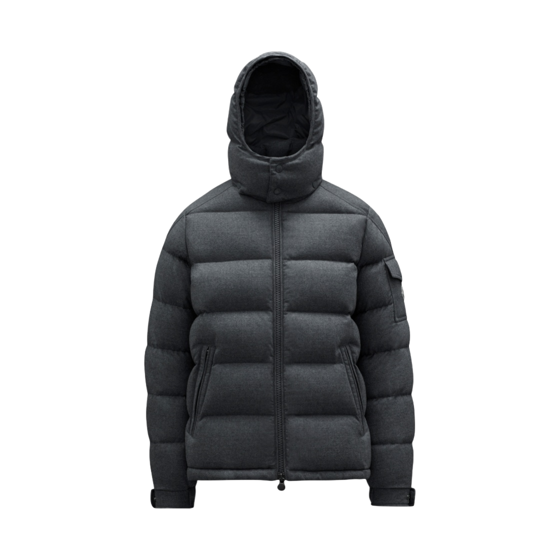몽클레르 몽제네브르 쇼트 다운 자켓 멜란지 미디움 그레이 - 21FW(Moncler Montgenevre Short Down Jacket Melange Medium Grey - 21FW) - 1