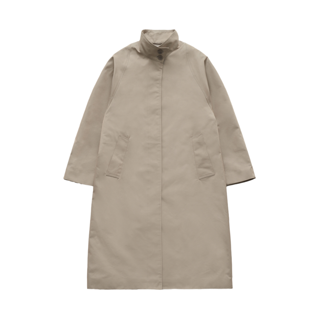 FV24C_CT03BG000 FARVEN Pratt Two Tone Trench Coat Beige