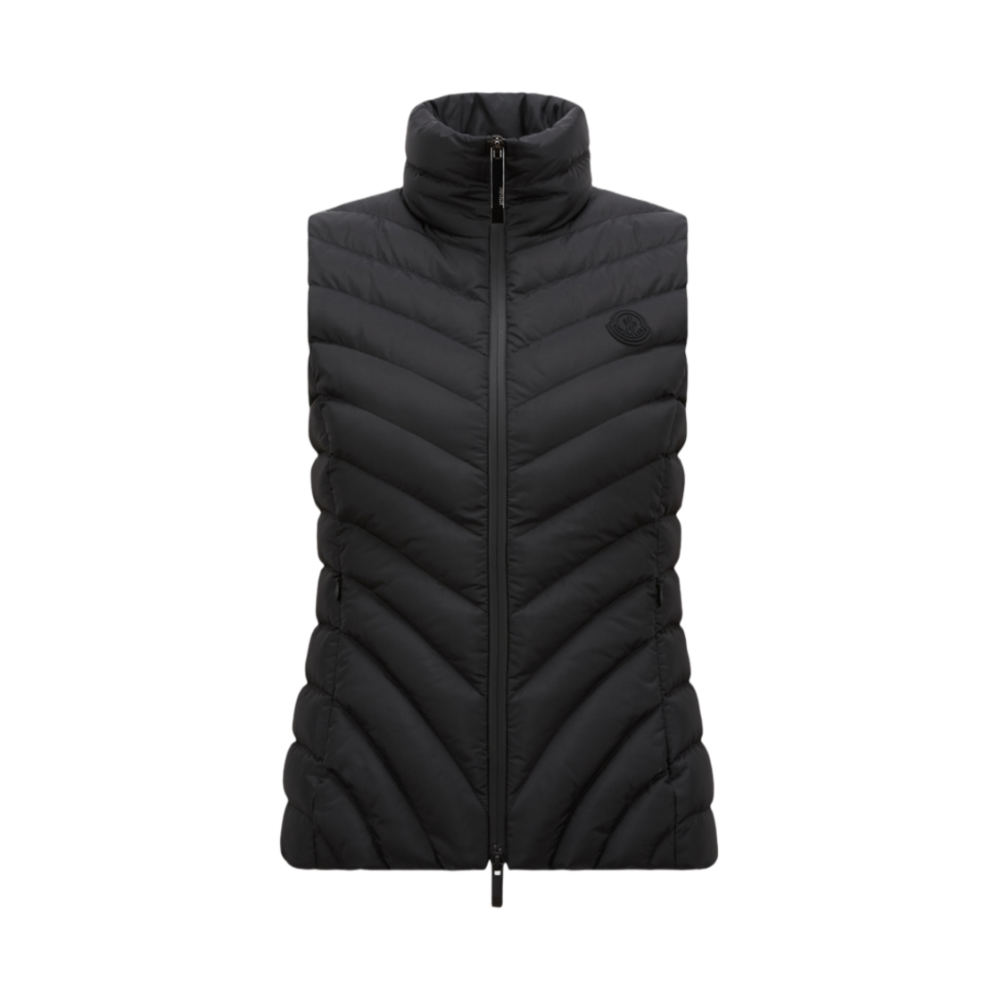K1-093-1A00030-597U5-999 (W) Moncler Granes Diagonal Quilted Down Vest Black - 25SS
