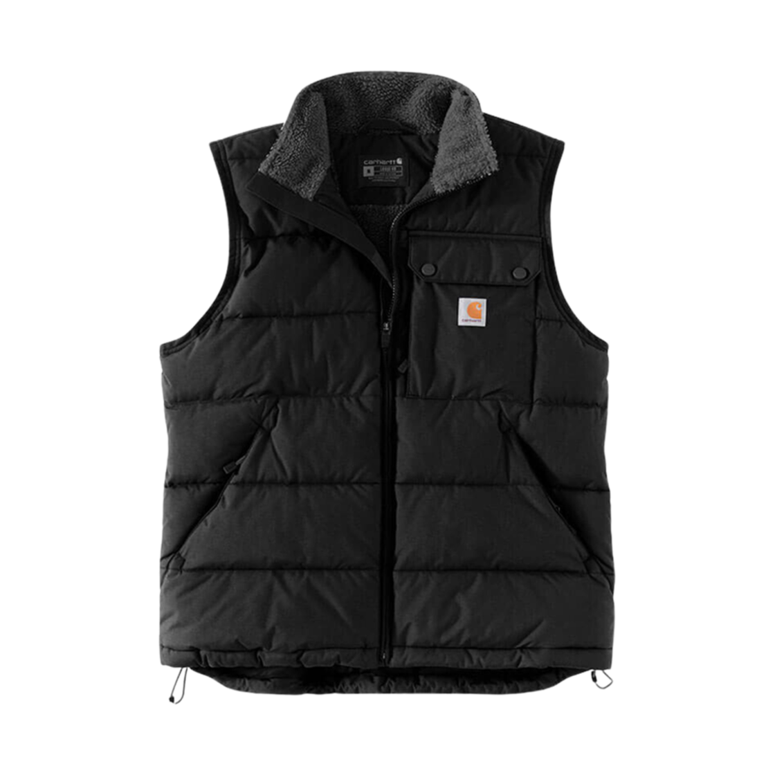 칼하트 몬타나 루즈 핏 인슐레이티드 베스트 블랙(Carhartt Montana Loose Fit Insulated Vest Black)