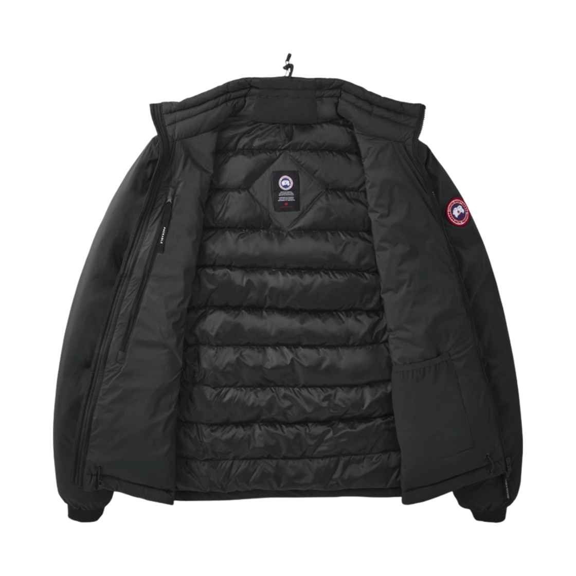 캐나다 구스 롯지 다운 매트 피니쉬 블랙(Canada Goose Lodge Down Matte Finish Black) - 2
