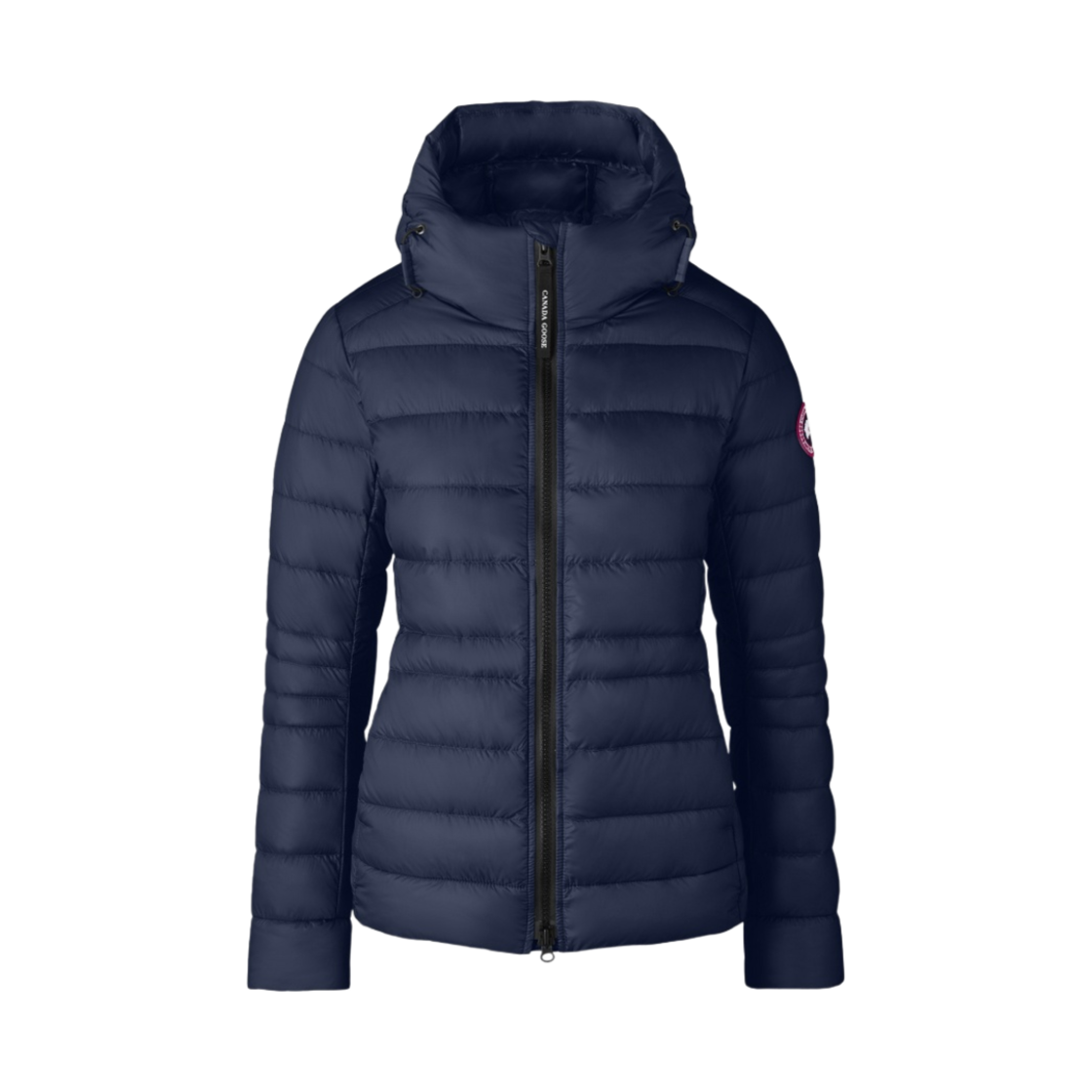 (W) 캐나다 구스 사이프레스 다운 후디 아틀란틱 네이비((W) Canada Goose Cypress Down Hoodie Atlantic Navy) - 1