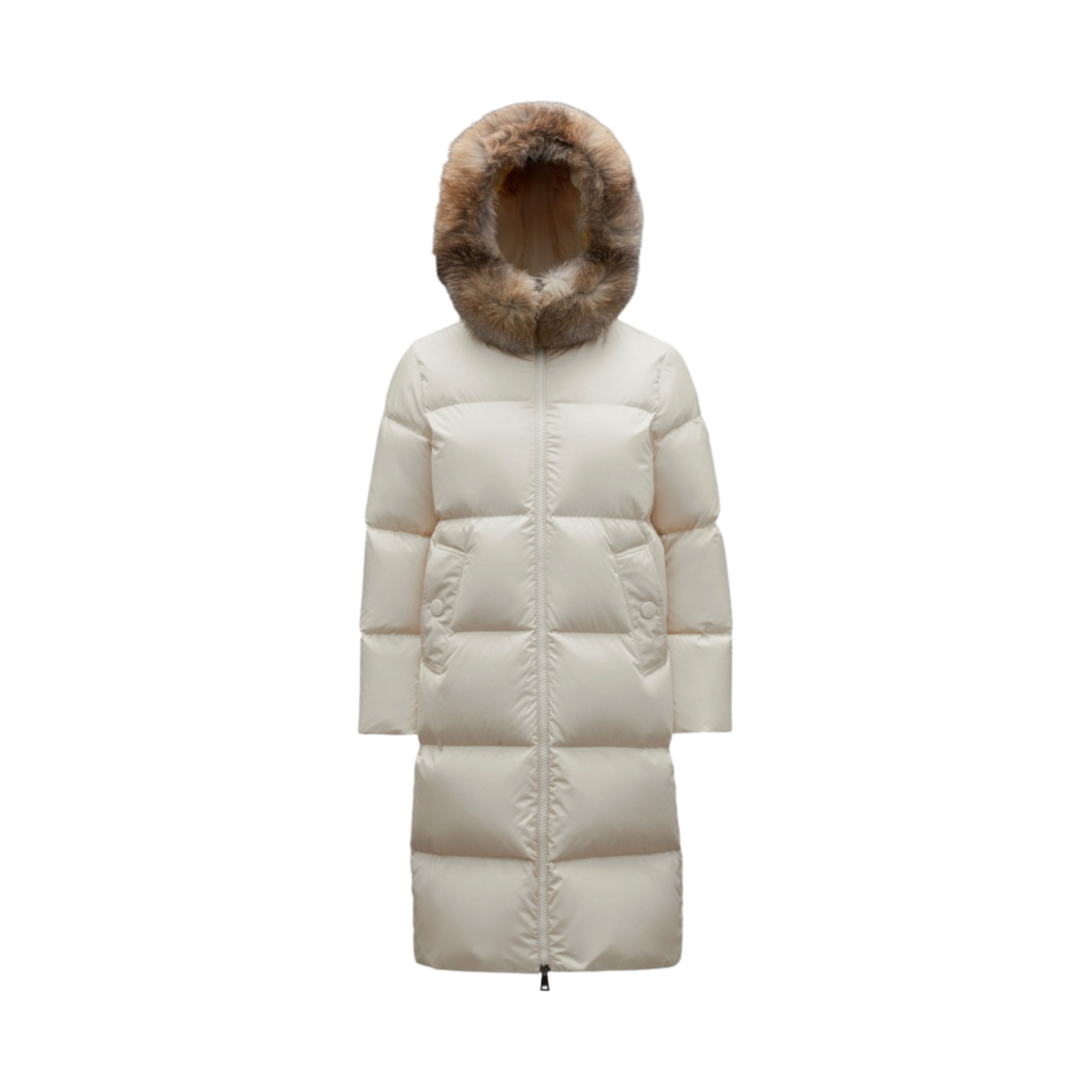 (W) 몽클레르 마리오니에르 롱 다운 자켓 화이트 - 22FW((W) Moncler Marrionnier Long Down Jacket White - 22FW) - 1