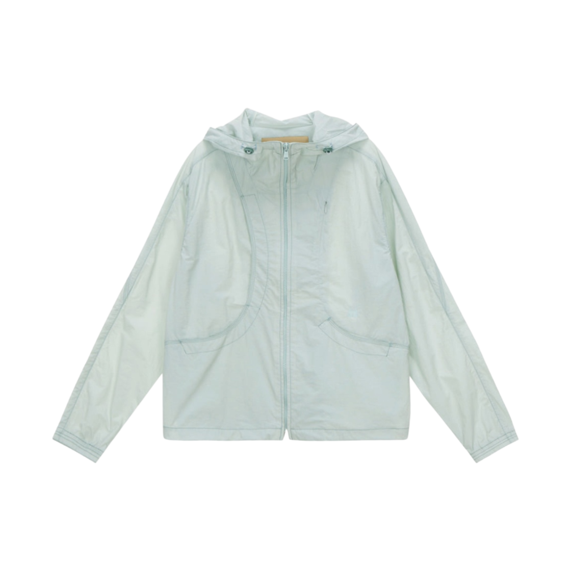 (W) 마뗑킴 시티 익스플로러 후디 점퍼 민트((W) Matin Kim City Explorer Hoody Jumper Mint) - 1