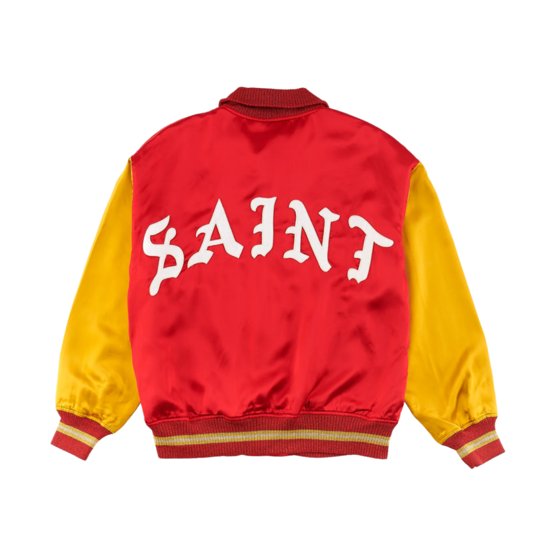 세인트 마이클 바시티 자켓 레드 - 23SS(Saint Mxxxxxx Varsity Jacket Red - 23SS) - 2