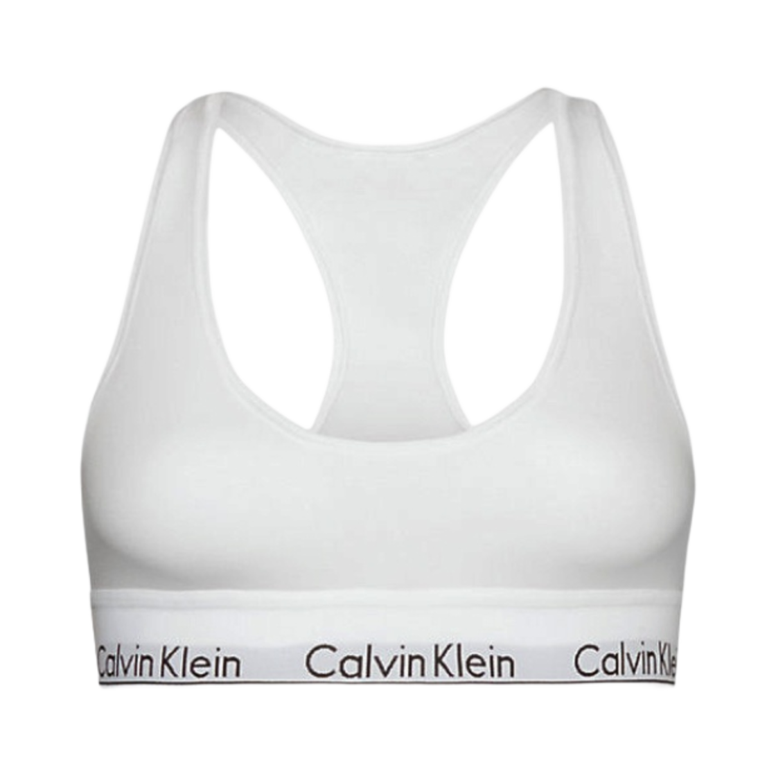 (W) 캘빈 클라인 모던 코튼 브라렛 화이트((W) Calvin Klein Modern Cotton Bralette White)