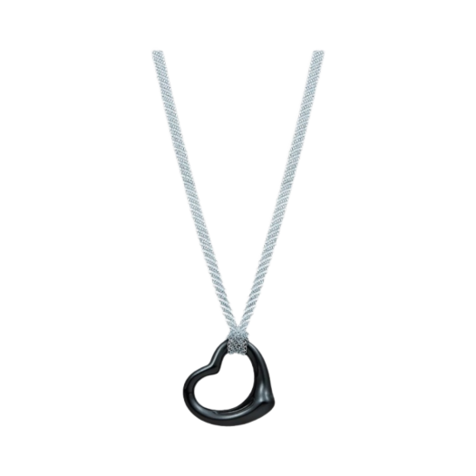 Tiffany & Co. Elsa Peretti Open Heart Pendant Sterling Silver
