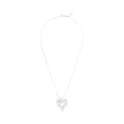 Nff Silver 925 Bumpy Heart Necklace