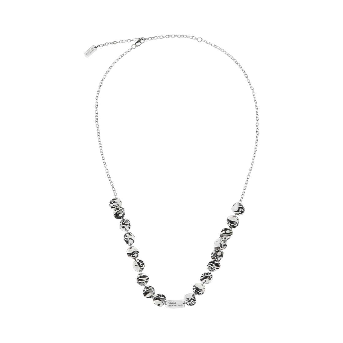 TM2B1NK05SV Third movement Wave Shining Necklace