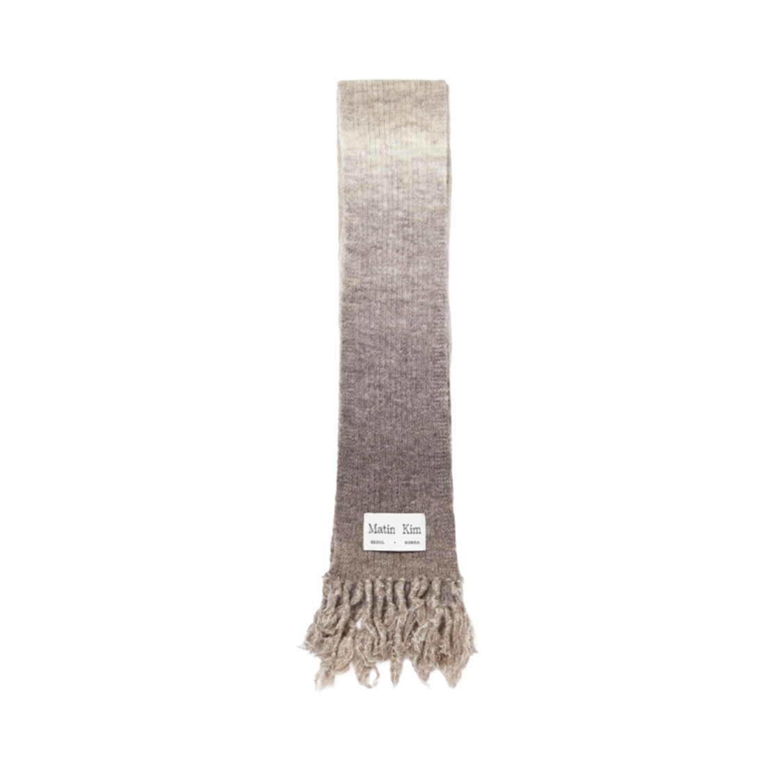 마뗑킴 코지 그라데이션 머플러 브라운(Matin Kim Cozy Gradation Muffler Brown)