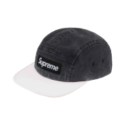 Supreme Pigment 2-Tone Camp Cap Black - 24SS