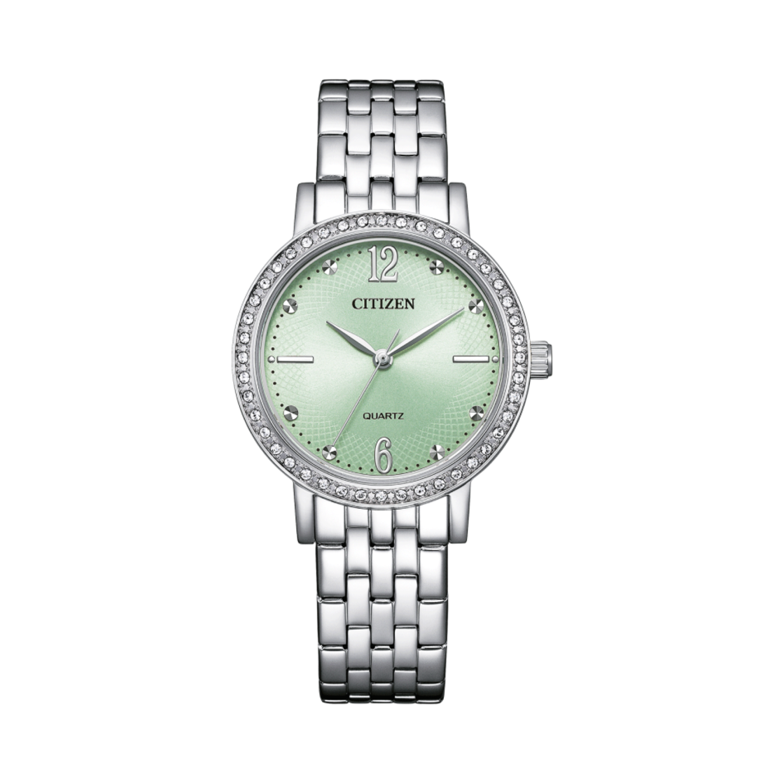 EL3100-55X (W) Citizen Quartz 31mm Stainless Steel Green Silver