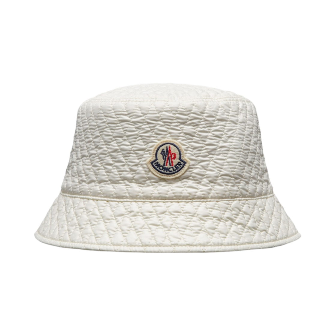 (W) 몽클레르 퀼티드 버킷햇 오프 화이트 - 23FW((W) Moncler Quilted Bucket Hat Off White - 23FW) - 1