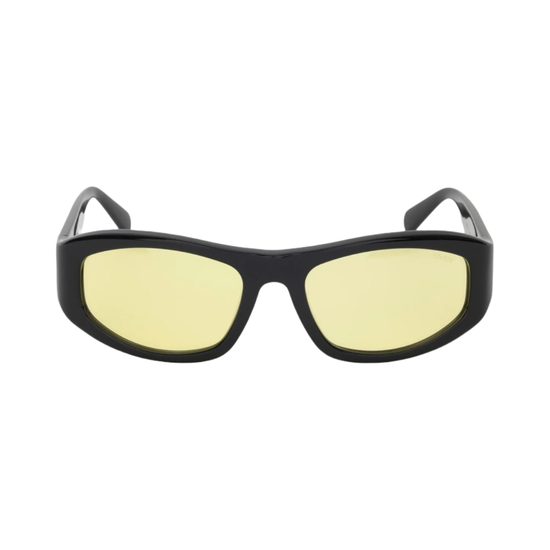 스투시 랜든 선글라스 블랙 옐로우 렌즈