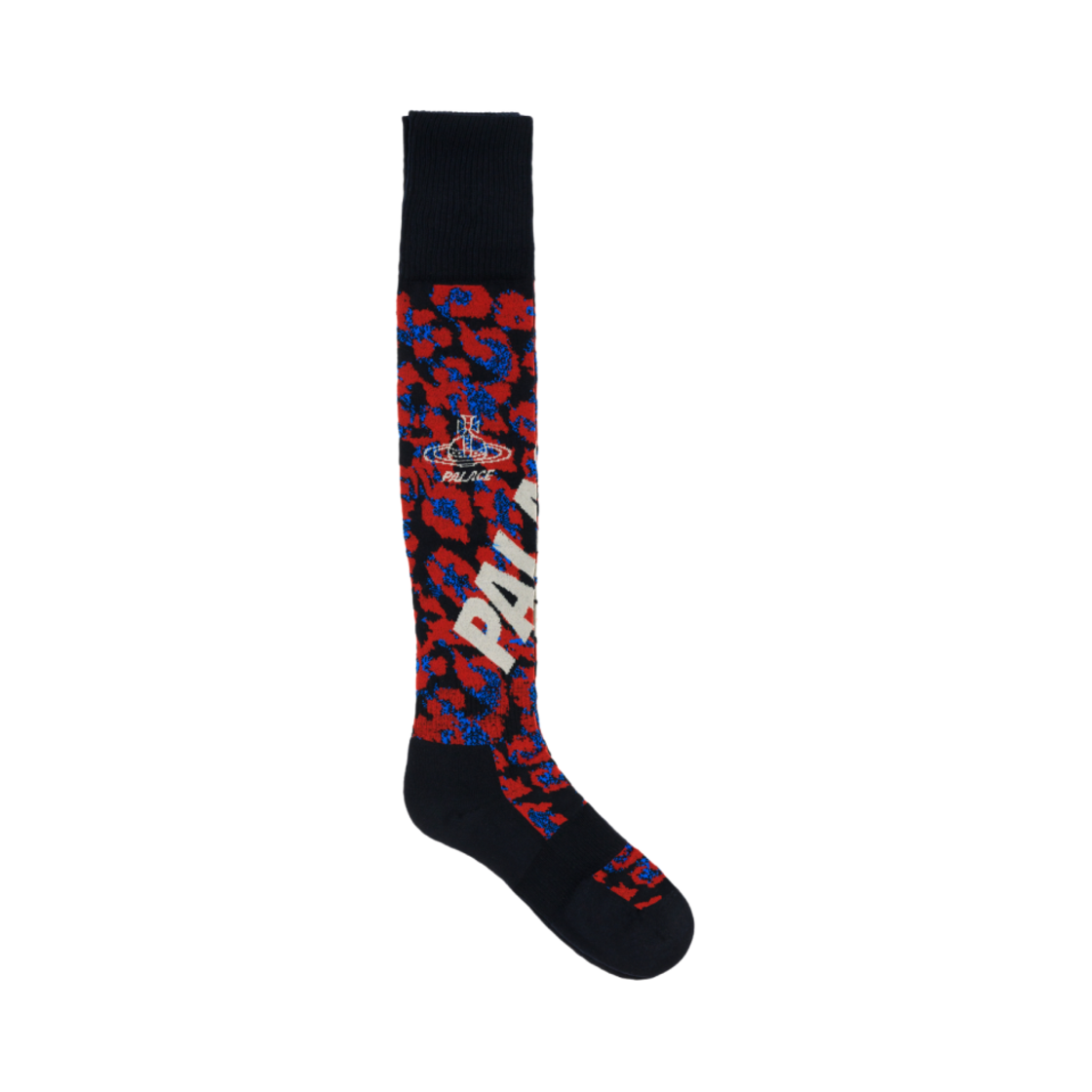 - Palace x Vivienne Westwood Socks Pink Leopard - 24FW - 대표 이미지 #1