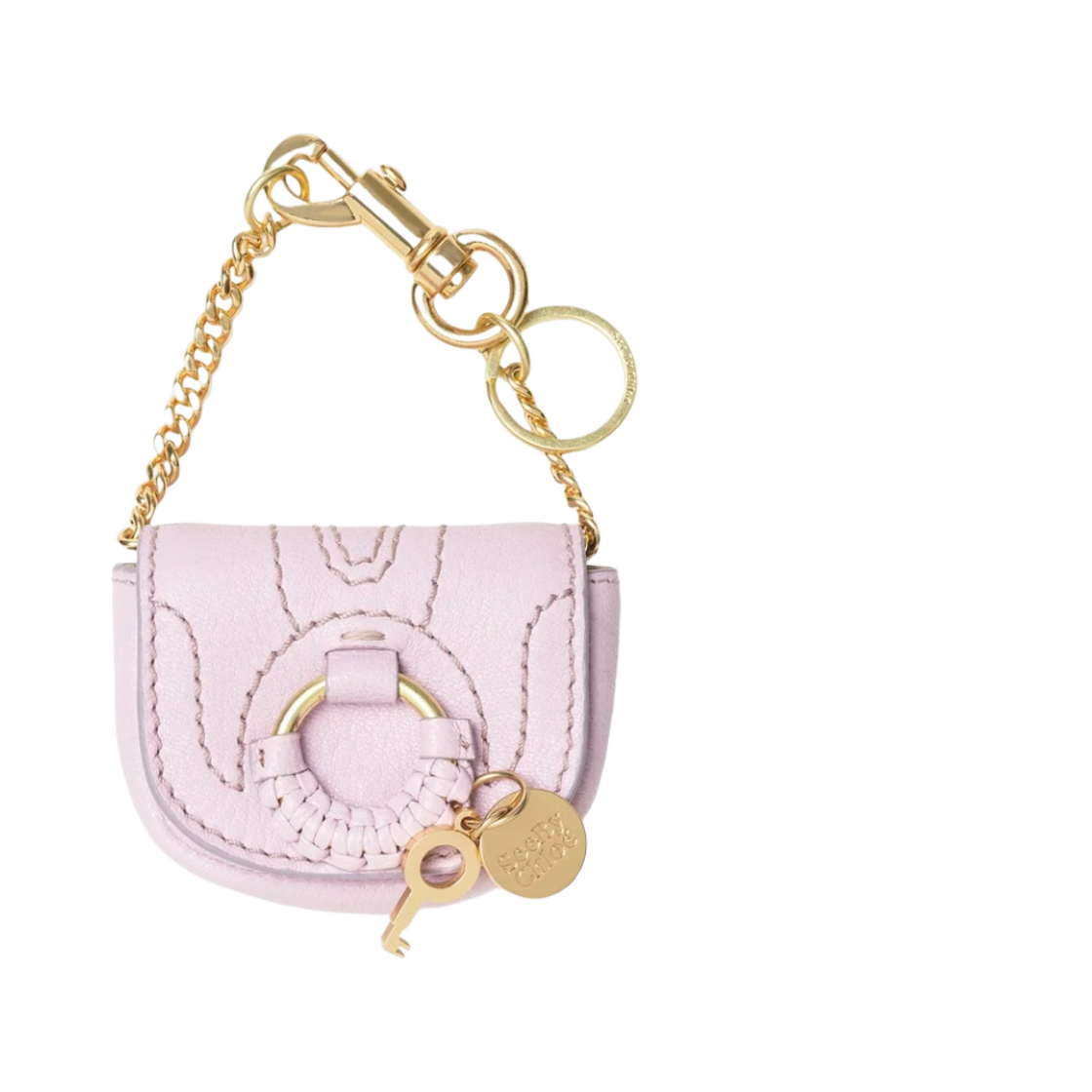 CHS20WK62230551H See By Chloe Nano Key Ring Creamy Lilac