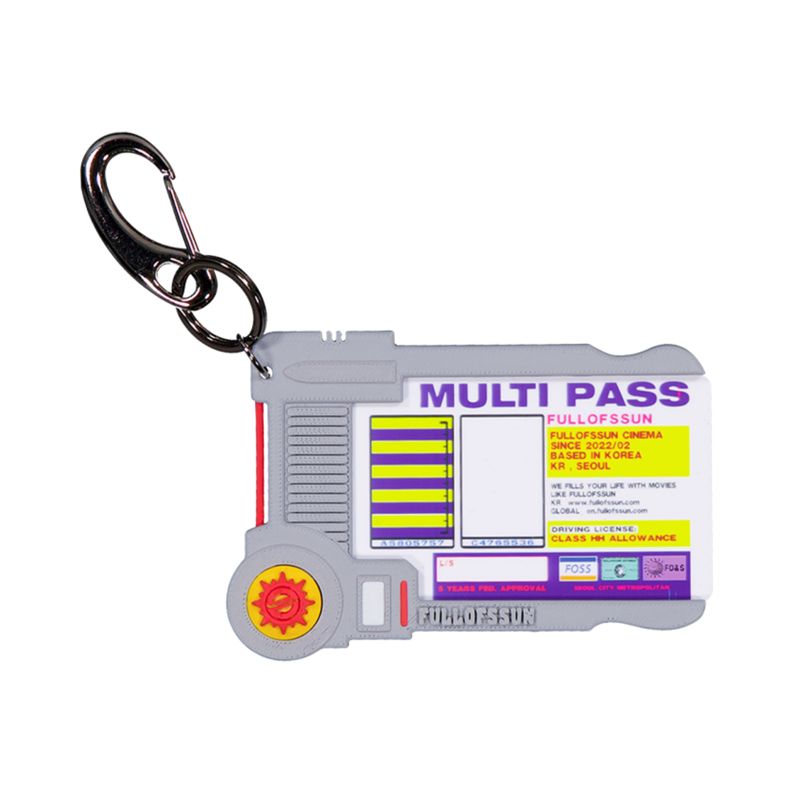 풀오브썬 멀티패스 키링(Full of Ssun MultiPass Key Ring)