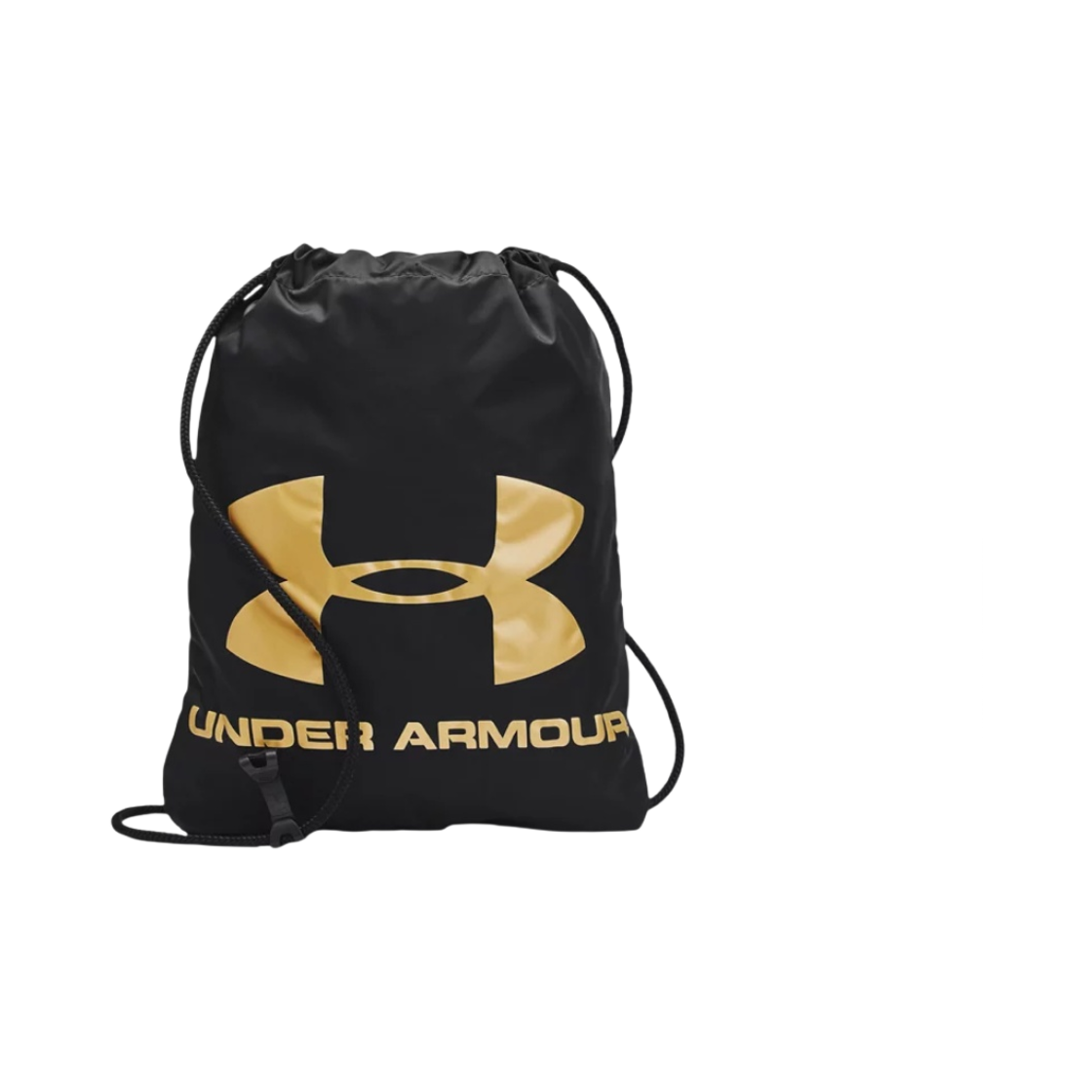 1240539-010 Under Armour UA Ozsee Sackpack Black Metallic Gold
