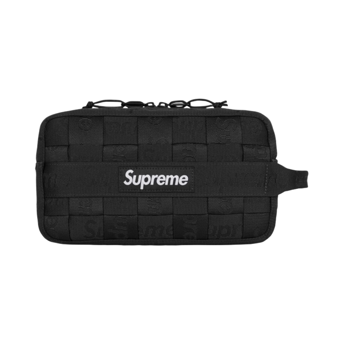 - Supreme Woven Utility Bag Black - 24SS