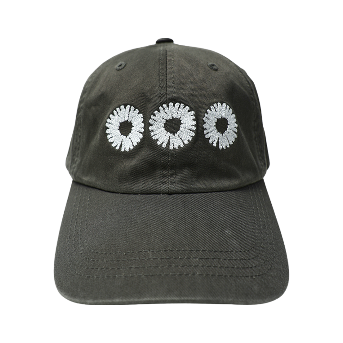 999휴머니티 로고 아카이브 캡 차콜(999Humanity Logo Archive Cap Charcoal)