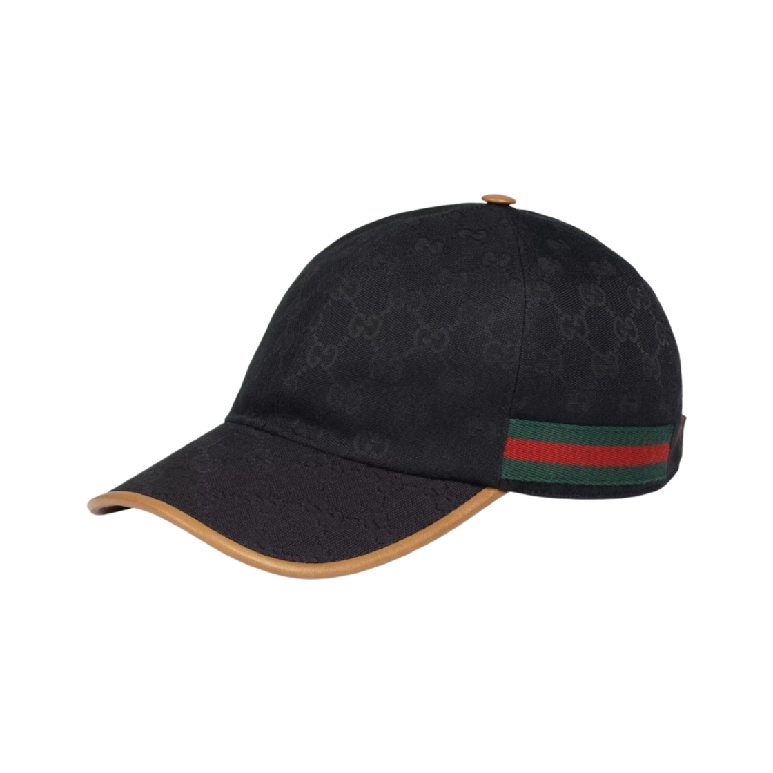 구찌 GG 캔버스 베이스볼 햇 블랙