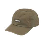 Supreme Small Box Coated Linen 6-Panel Olive - 22SS