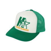 Hysteric Glamour Star Evil Mesh Cap Green