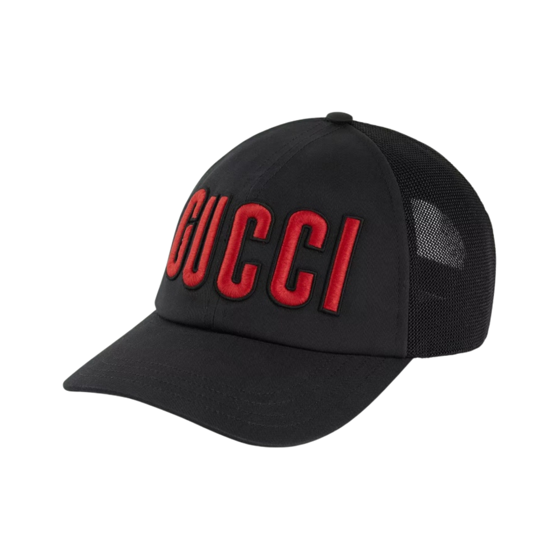 구찌 패치 베이스볼 햇 블랙(Gucci Baseball Hat with Patch Black) - 1