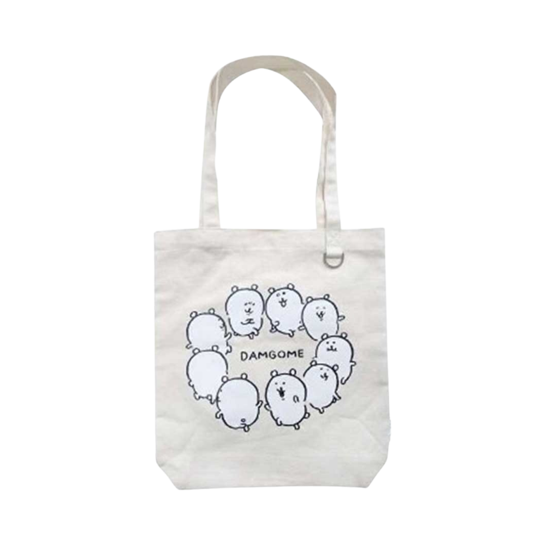 8809719910912 Damgome Joke Bear Eco-Bag Beige