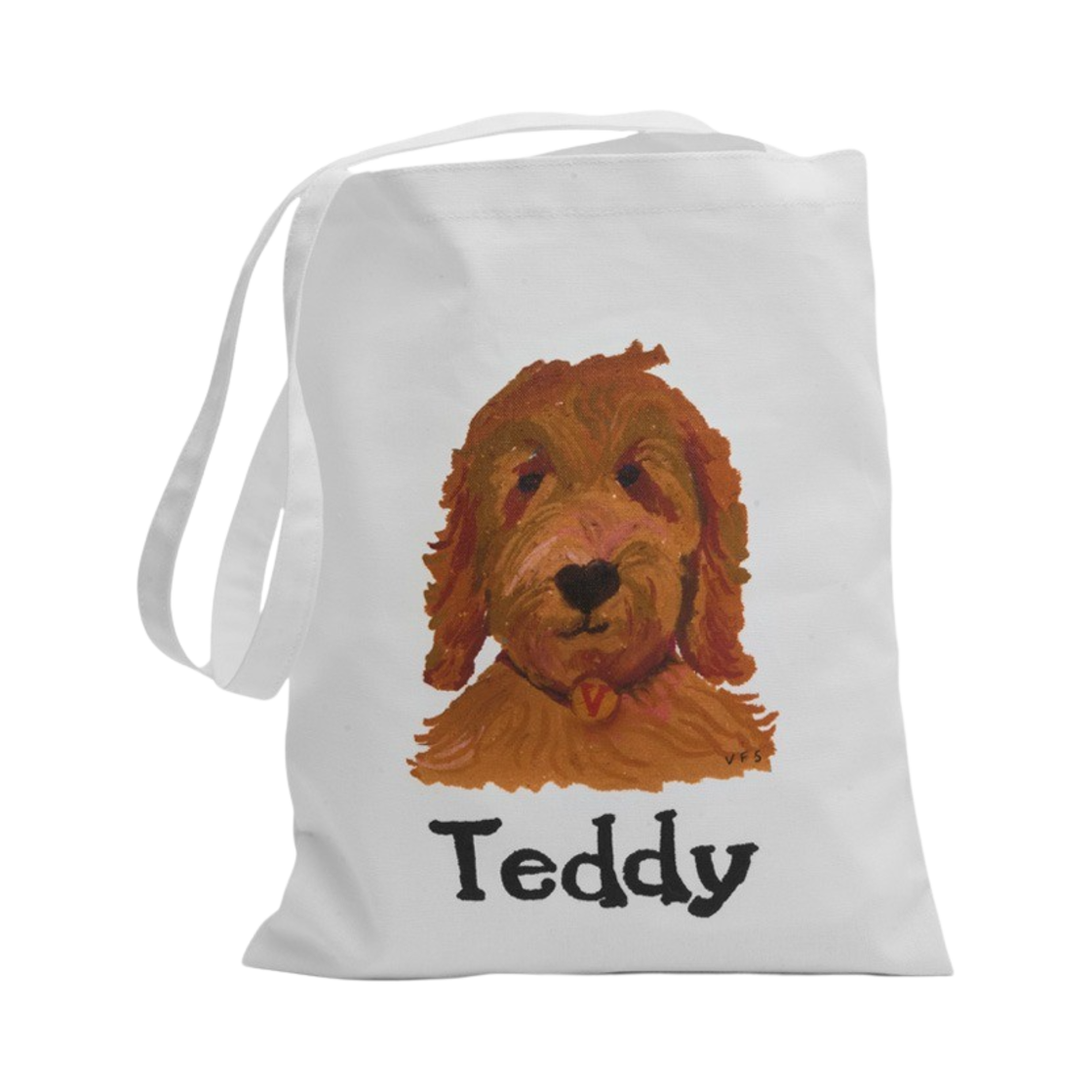 EBT_0 Vegetable Flower Studio Teddy Eco Bag