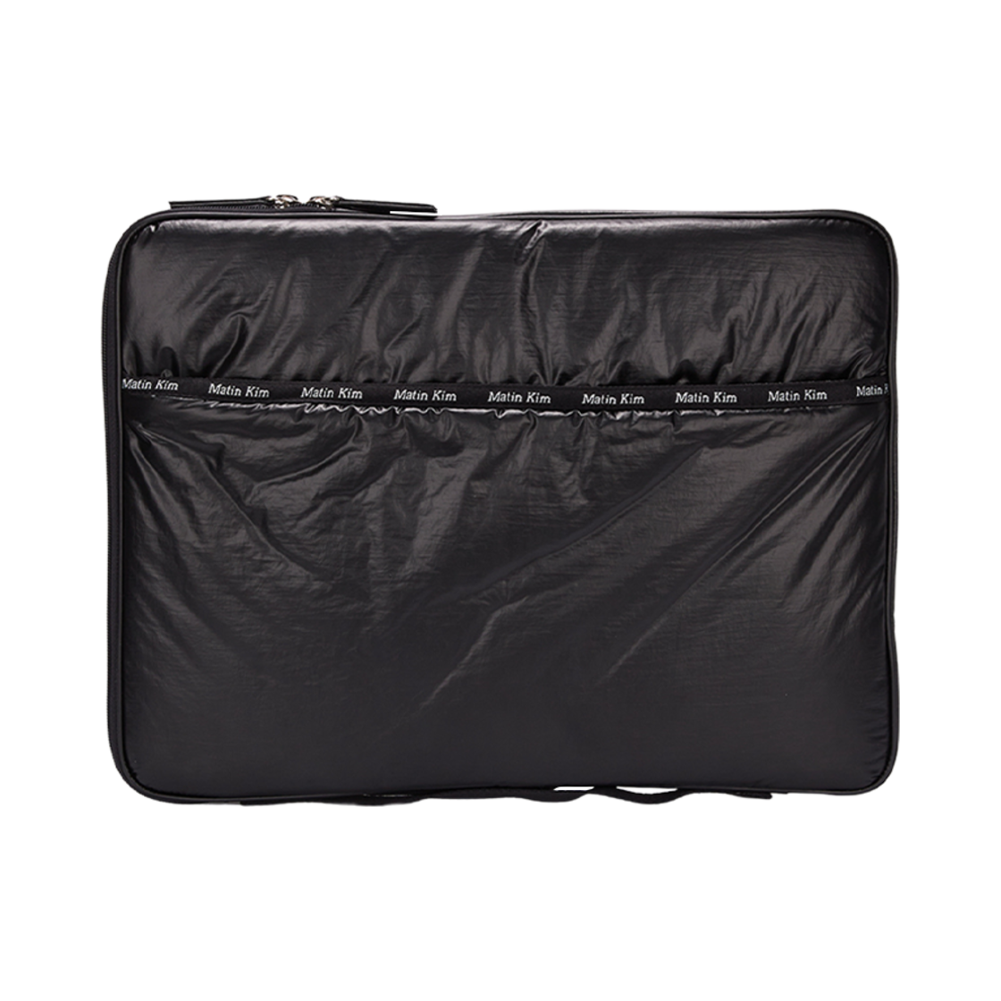 마뗑킴 글로시 스마트 클러치 빅 백 블랙(Matin Kim Glossy Smart Clutch Big Bag Black) - 1