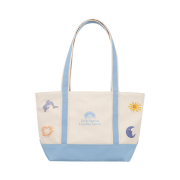 HS x Hank Canvas Tote Bag Sky Blue