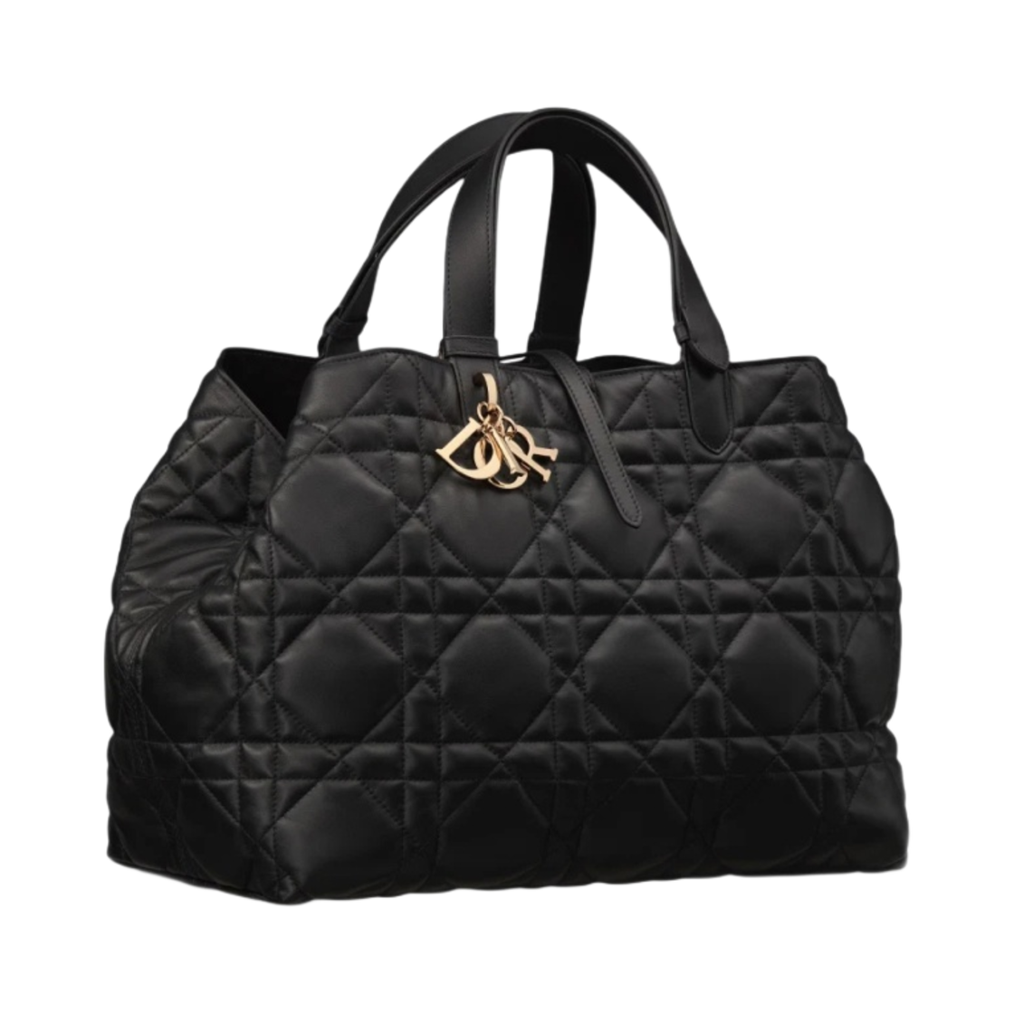 디올 라지 뚜주흐 백 매크로까나쥬 카프스킨 블랙(Dior Large Toujours Bag Macrocannage Calfskin Black) - 2